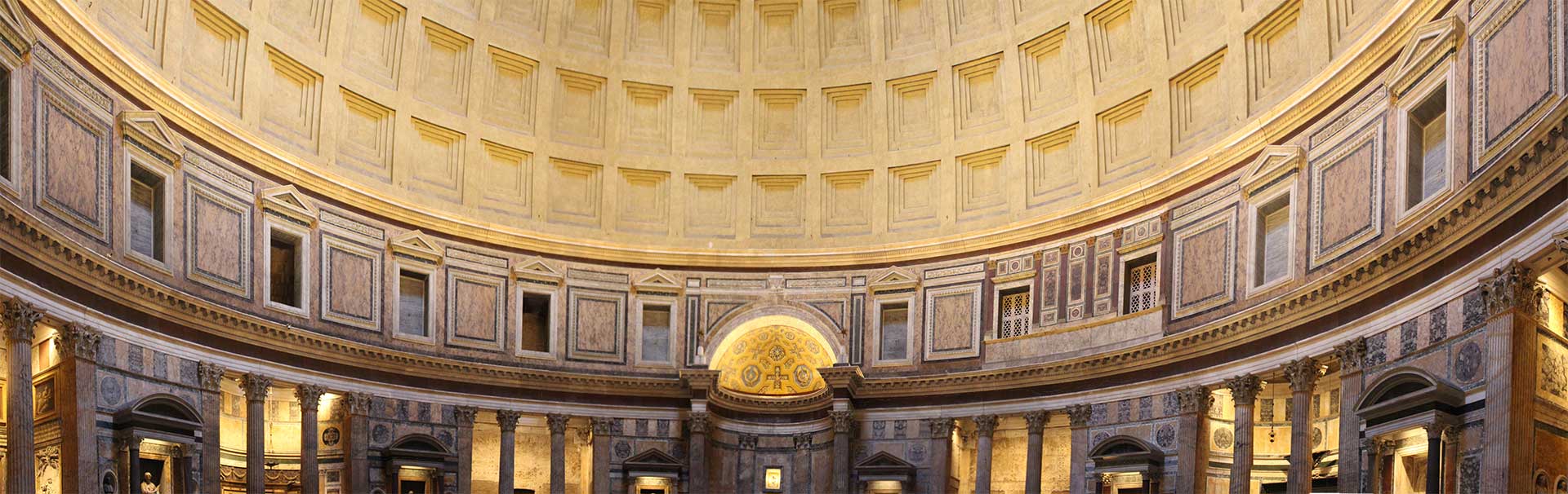 Pantheon de Roma - de templo pagão a igreja católica